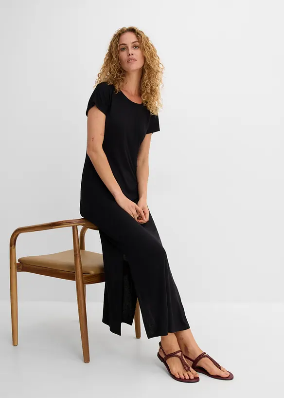 Robe fluide en jersey viscose, bonprix