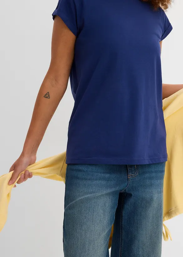 T-Shirt aus reiner Baumwolle, bonprix