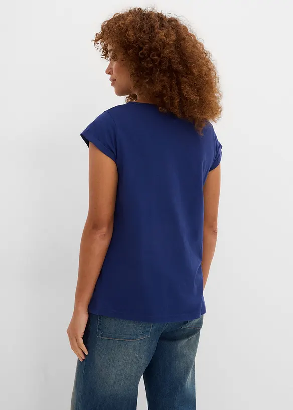 T-Shirt aus reiner Baumwolle, bonprix