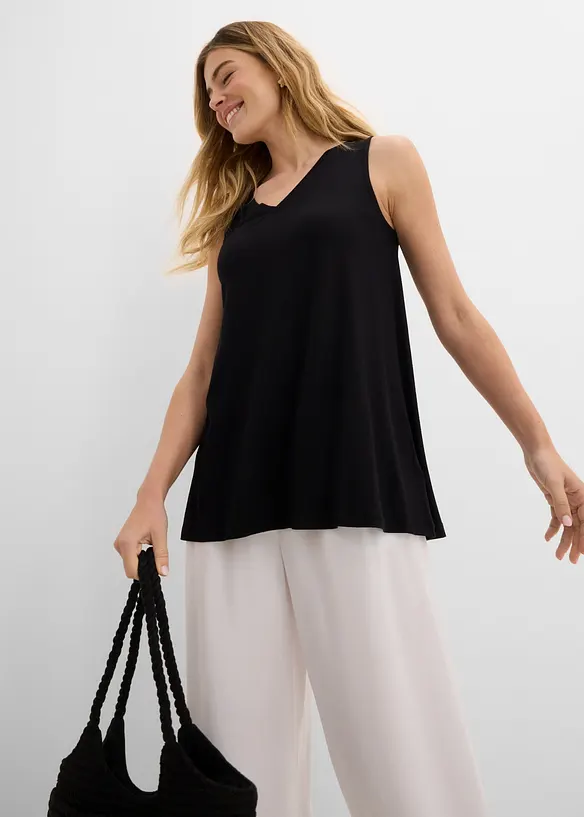 Long-Top aus Viskose-Mix, bonprix