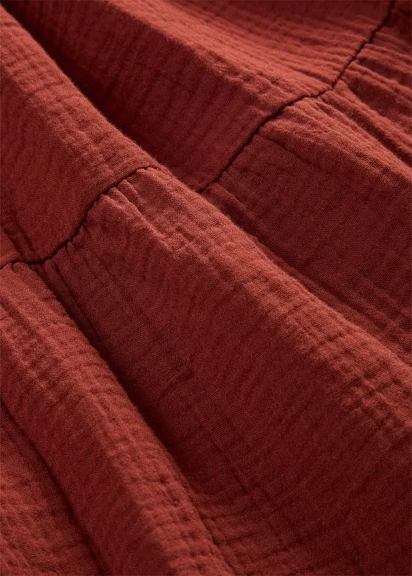 Robe oversize en gaze de coton, bonprix