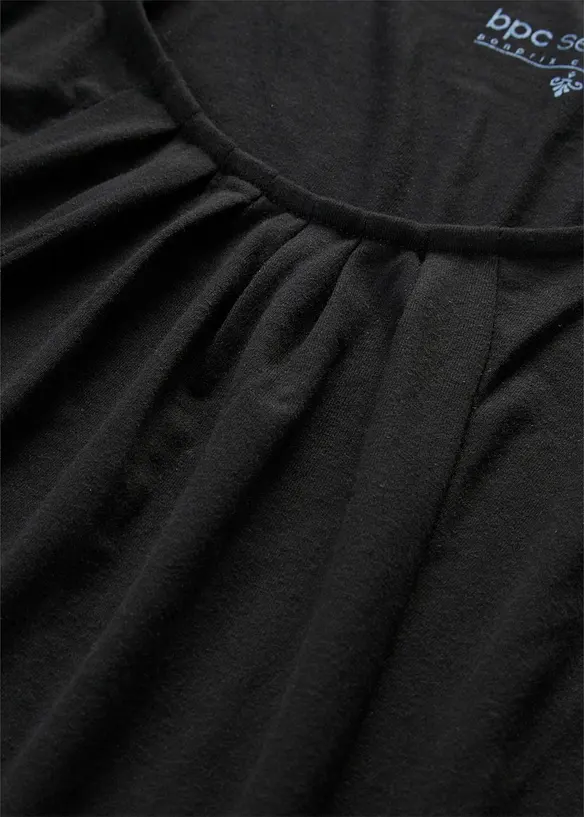 Longshirt mit Viskose, bonprix