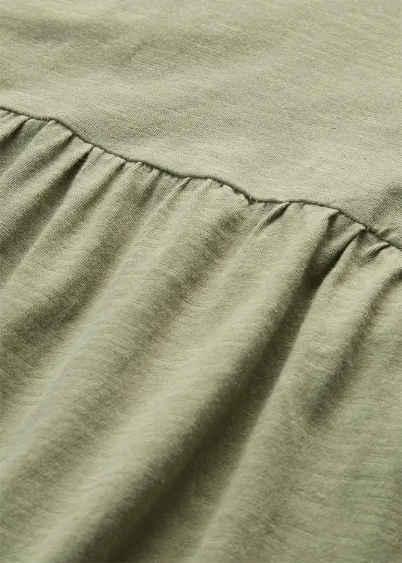 Robe midi 100% coton, bonprix