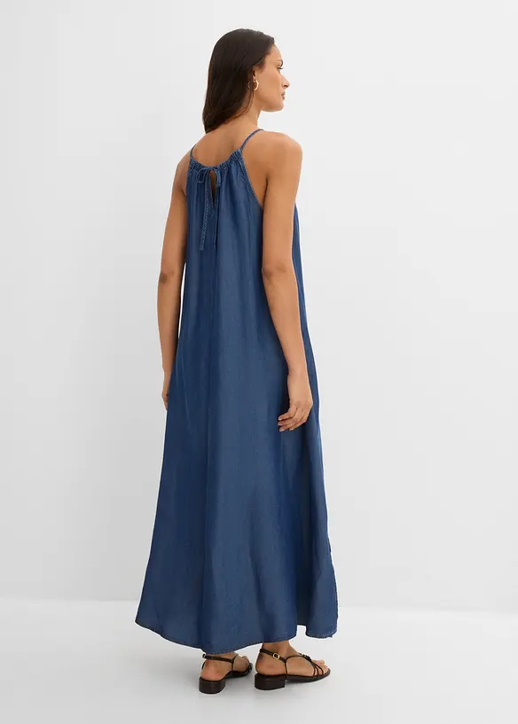 Robe en jean lyocell fluide, bonprix