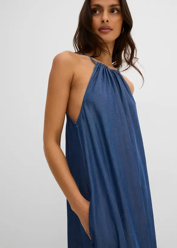 Robe en jean lyocell fluide, bonprix