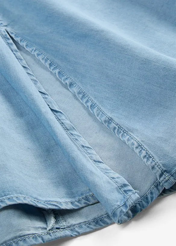 Robe en jean Lyocell fluide, bonprix