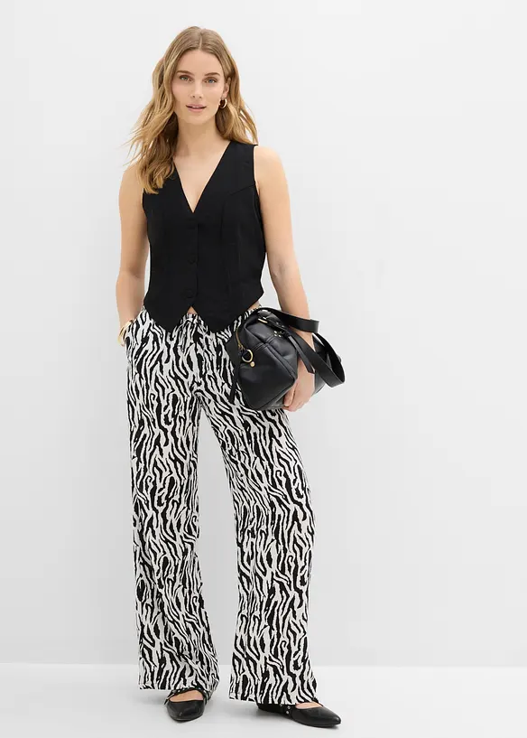 Gilet sans manches en Interlock, bonprix