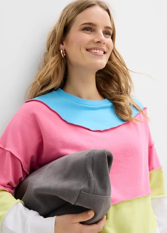 Sweat-shirt doux, bonprix