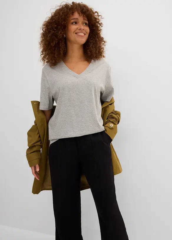 Longshirt (5er-Pack), bonprix