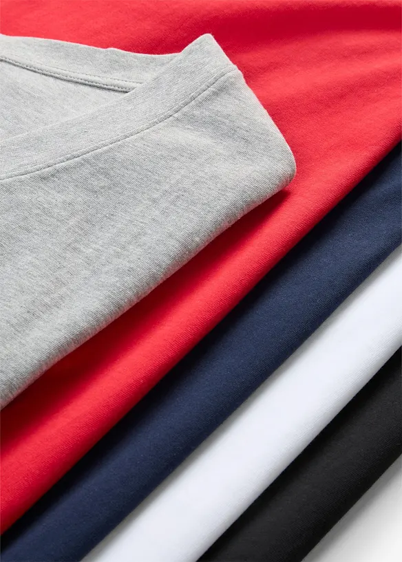 Longshirt (5er-Pack), bonprix