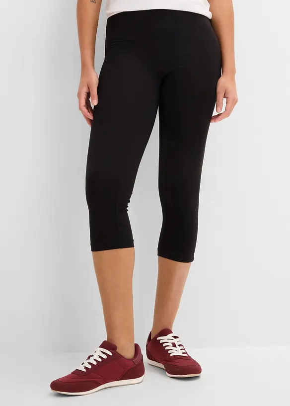 Lot de 2 leggings corsaire, bonprix