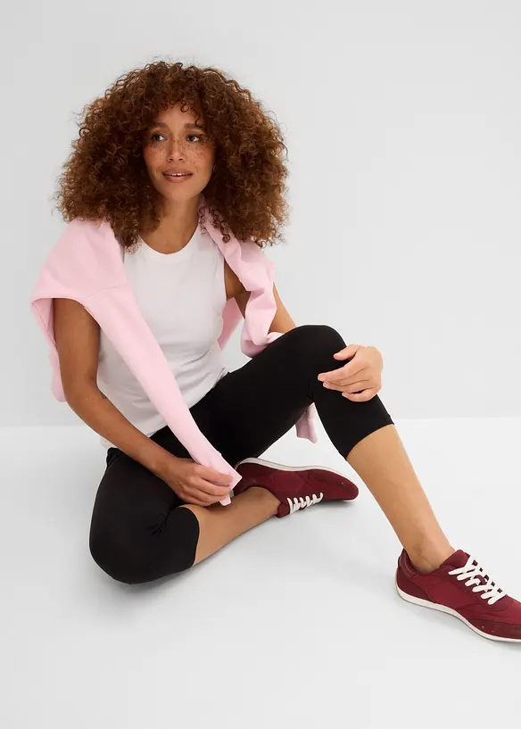 Lot de 2 leggings corsaire, bonprix