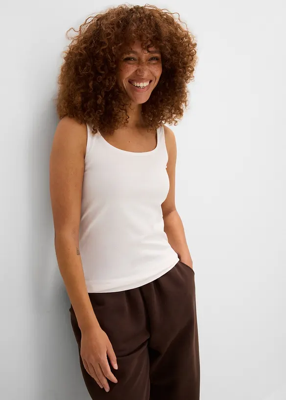 Lot de 2 tops, bonprix