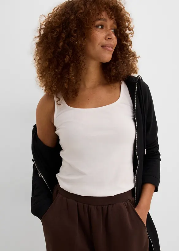 Lot de 2 tops, bonprix