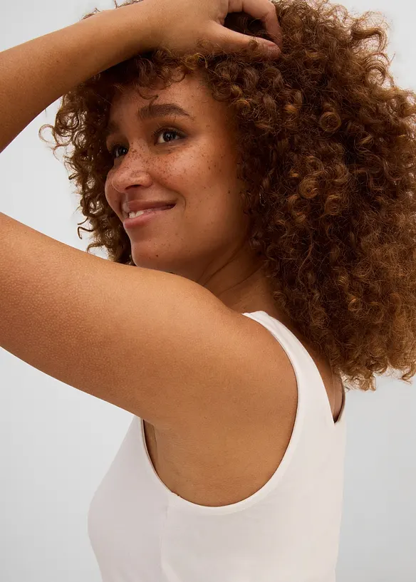 Lot de 2 tops, bonprix