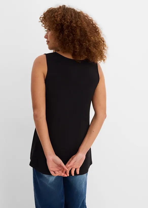 Long-Top aus softer Viskose, 2er- Pack, bonprix