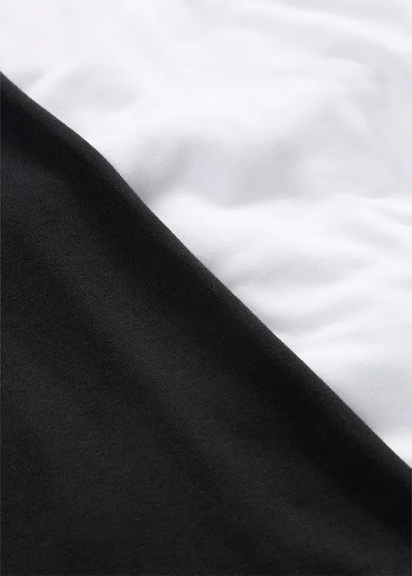 Lot de 2 d&eacute;bardeurs longs en viscose douce, bonprix