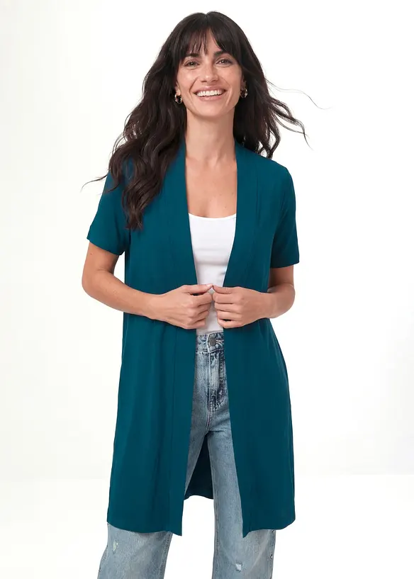 Gilet doux en jersey viscose, bonprix