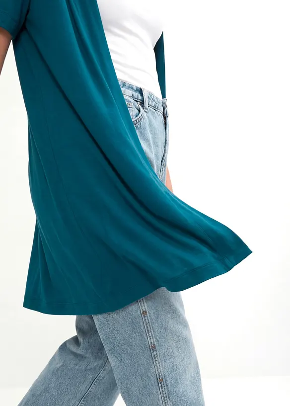 Gilet doux en jersey viscose, bonprix