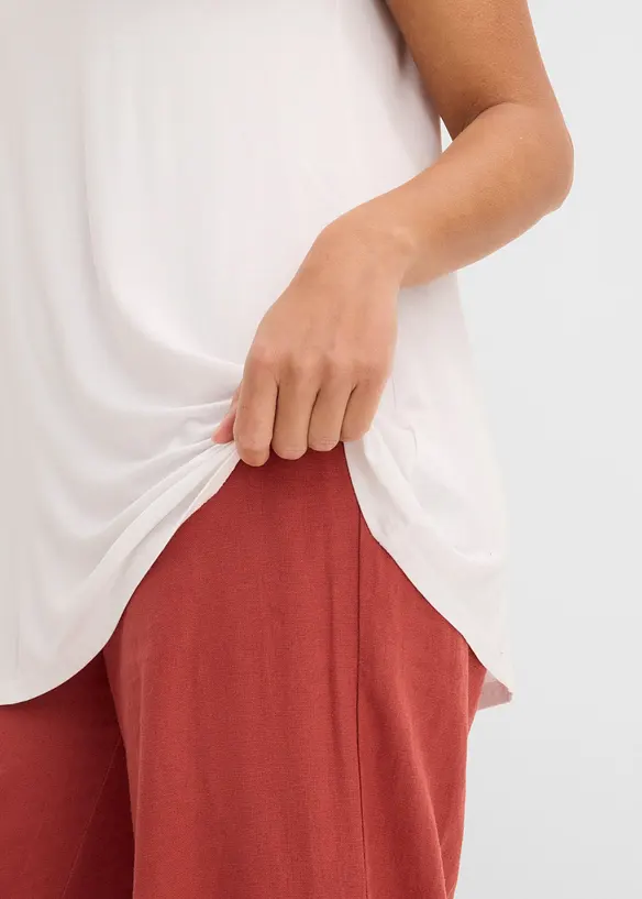 Lot de 2 d&eacute;bardeurs longs en viscose douce, bonprix