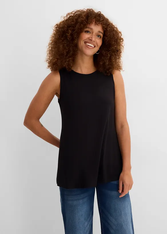 Long-Top aus softer Viskose, 2er- Pack, bonprix