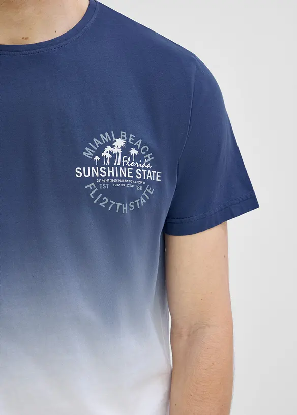 T-Shirt aus reiner Baumwolle, bonprix