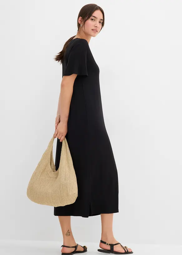 Jerseykleid aus Viskose-Mix, bonprix