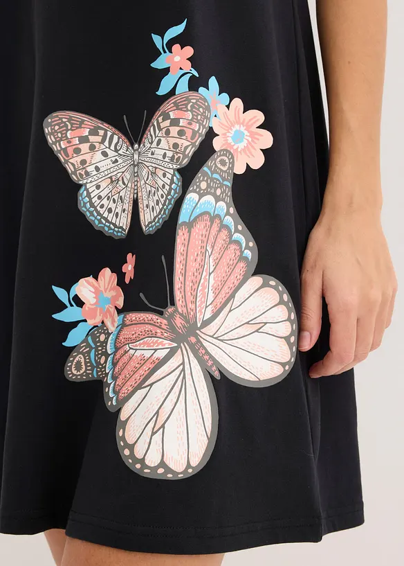 Chemise de nuit 100% coton, bonprix