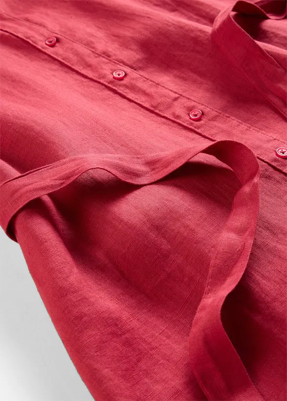 Blusenkleid aus reinem Leinen, bonprix