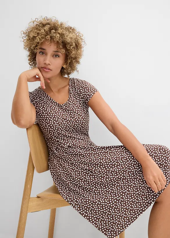 Robe en jersey viscose, bonprix