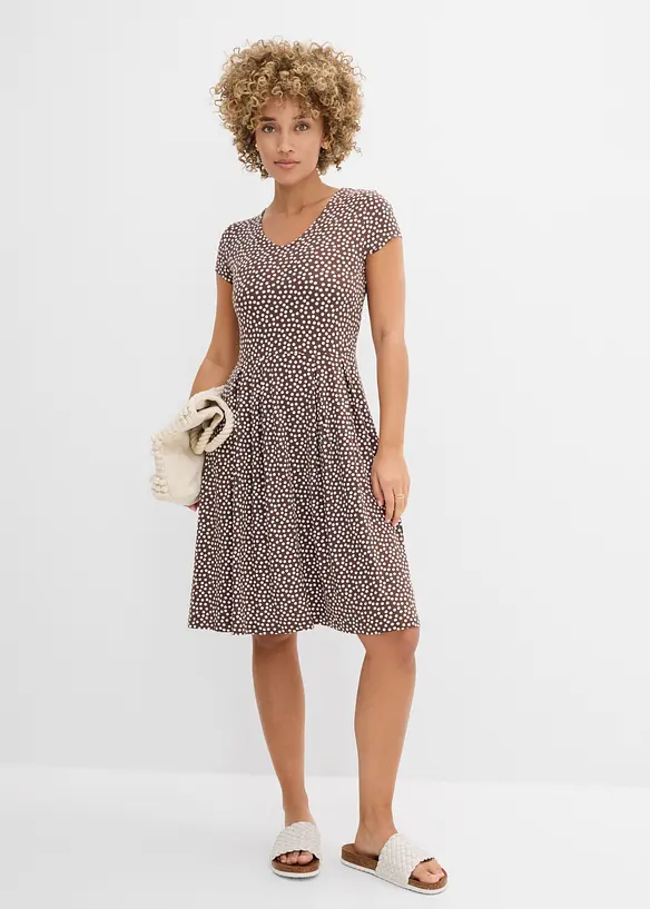 Robe en jersey viscose, bonprix