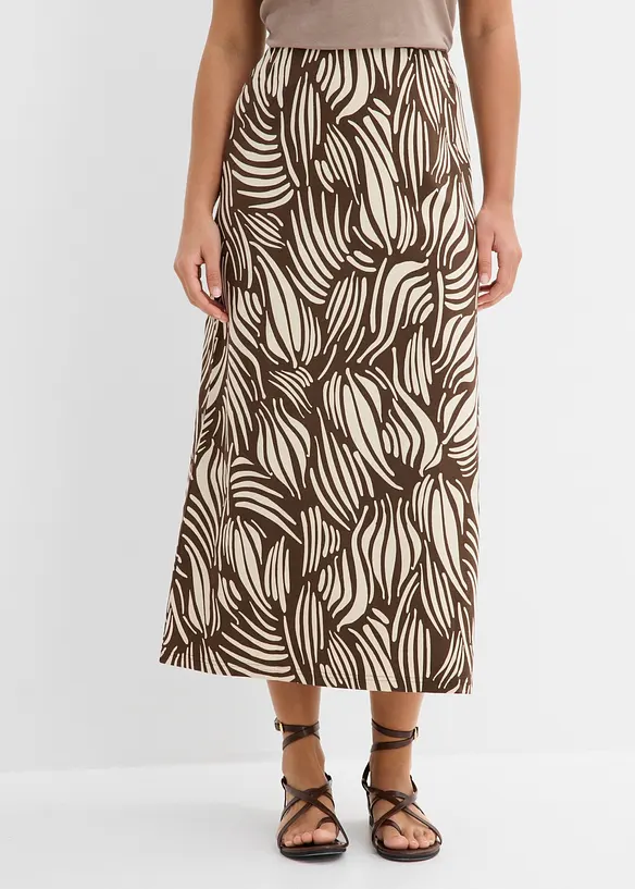 Jersey-Rock aus Bio-Baumwolle mit Stretch, bonprix