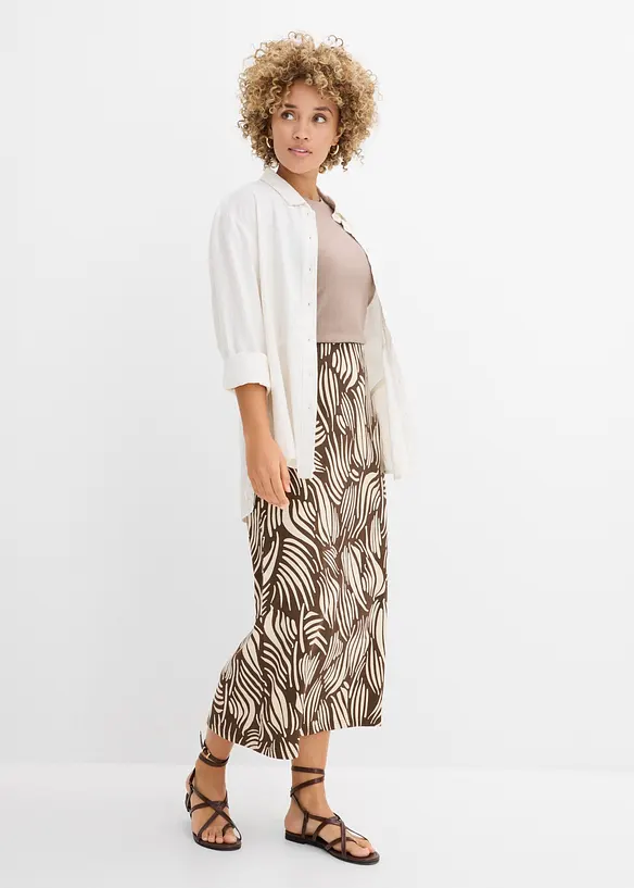 Jersey-Rock aus Bio-Baumwolle mit Stretch, bonprix