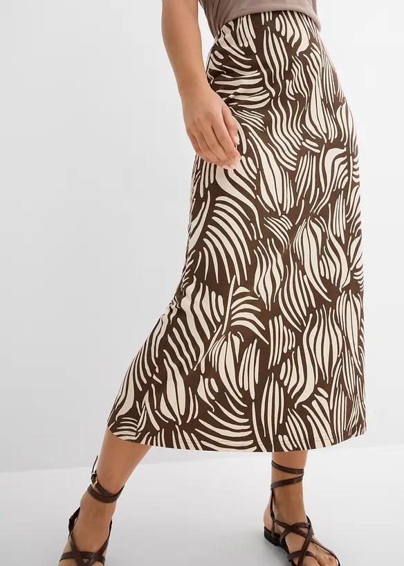 Jersey-Rock aus Bio-Baumwolle mit Stretch, bonprix