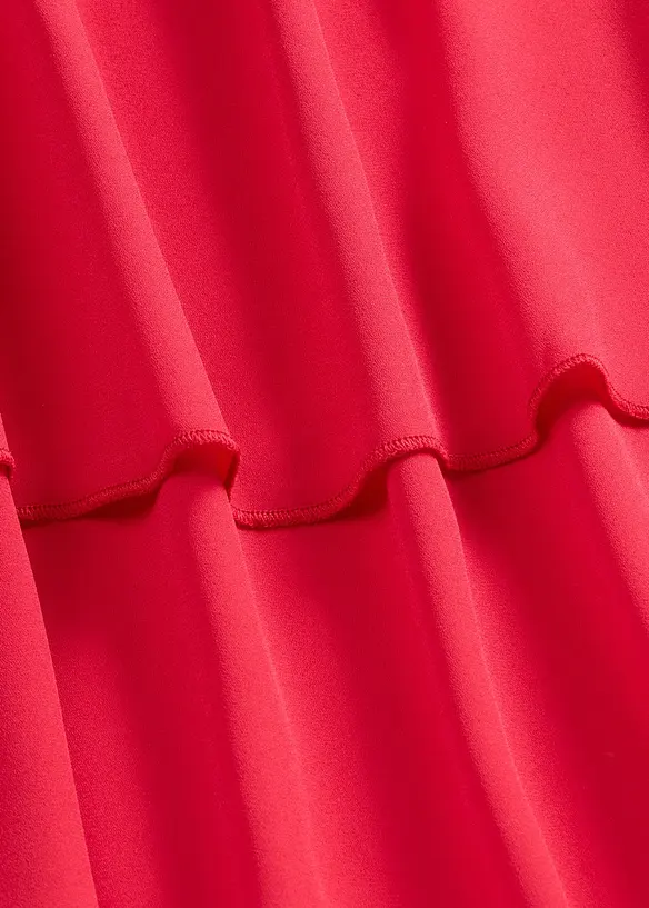 Blouse &agrave; pans, look superpos&eacute;, bonprix