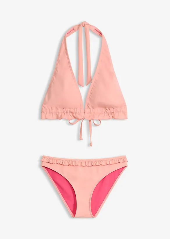 Bikini dos nu &agrave; ruch&eacute;s (ens. 2&nbsp;pces), bonprix