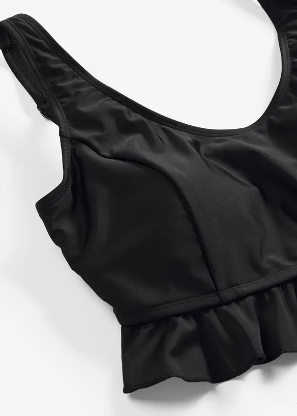 Bedeckendes Bustier-Bikinioberteil schnell trocknend, bonprix