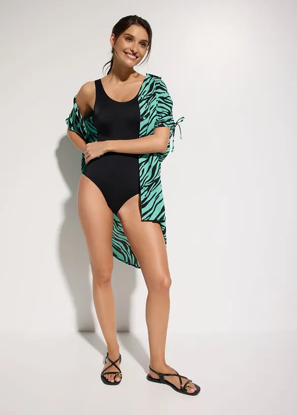 Lot de 2 maillots 1 pi&egrave;ce, bonprix