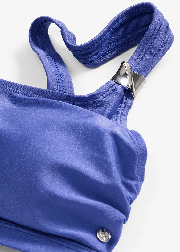 Bustier-Bikinioberteil aus gl&auml;nzendem Material, bonprix