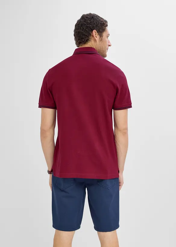 Polo en maille piqu&eacute;e 100% coton, bonprix