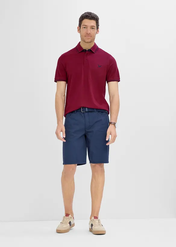 Polo en maille piqu&eacute;e 100% coton, bonprix