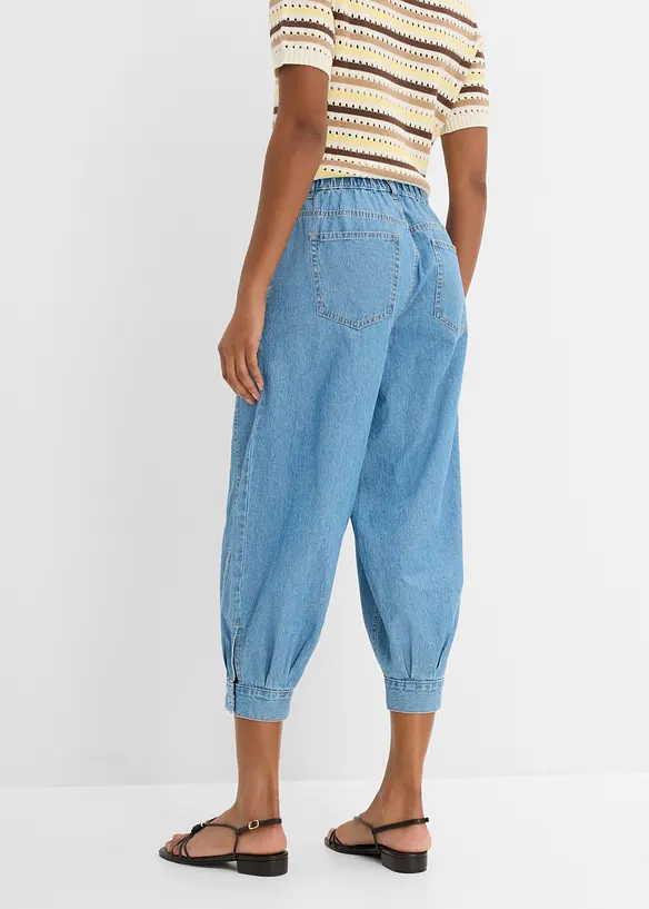 Balloon-Jeans Mid Waist, Bequembund, bonprix