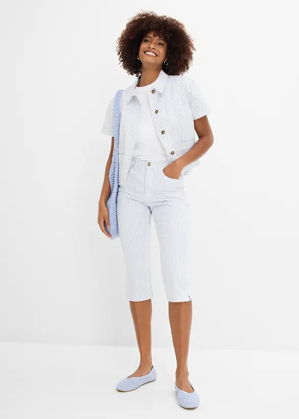 Capri-Jeans Mid Waist, bonprix