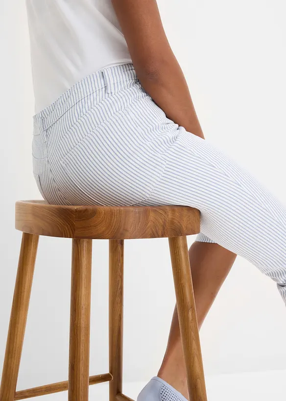 Capri-Jeans Mid Waist, bonprix