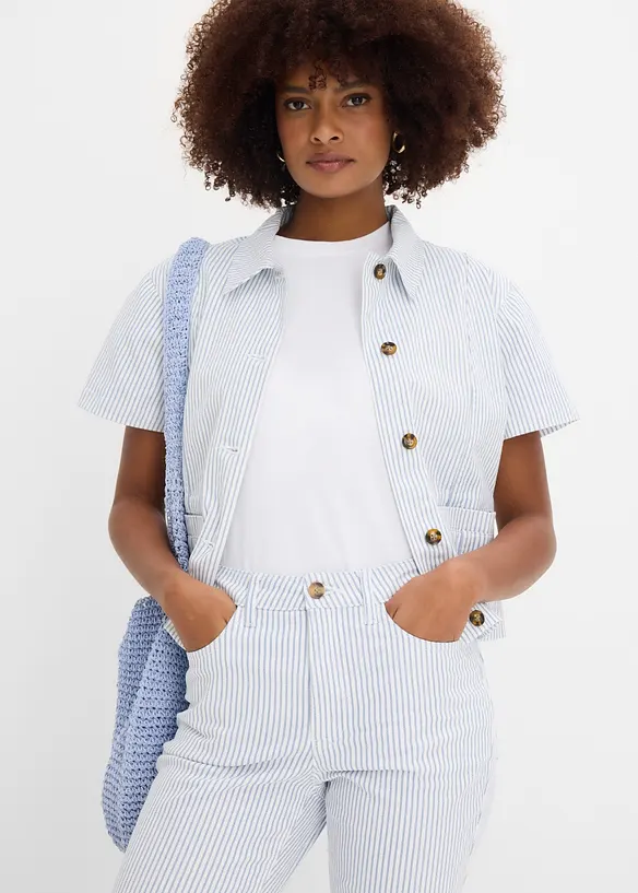 Capri-Jeans Mid Waist, bonprix