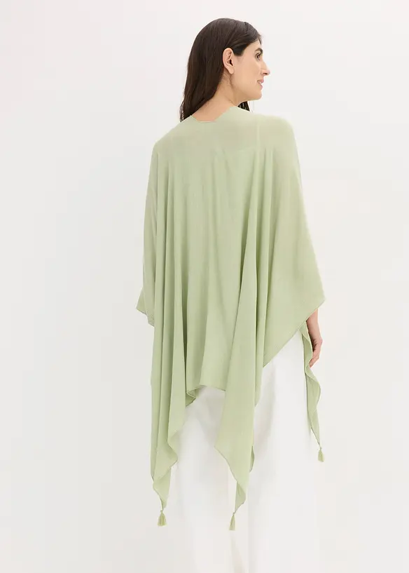 Sommerponcho aus reiner Viskose, bonprix