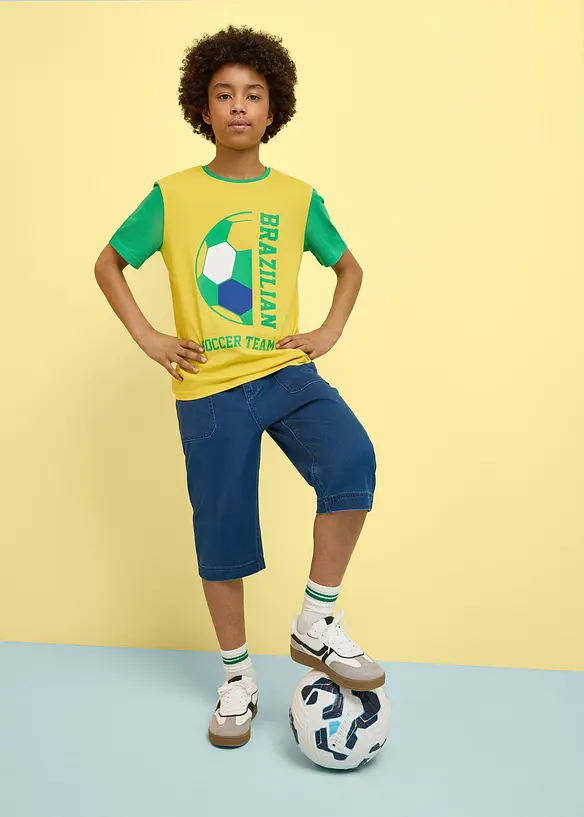 T-shirt Br&eacute;sil 100% coton, bonprix