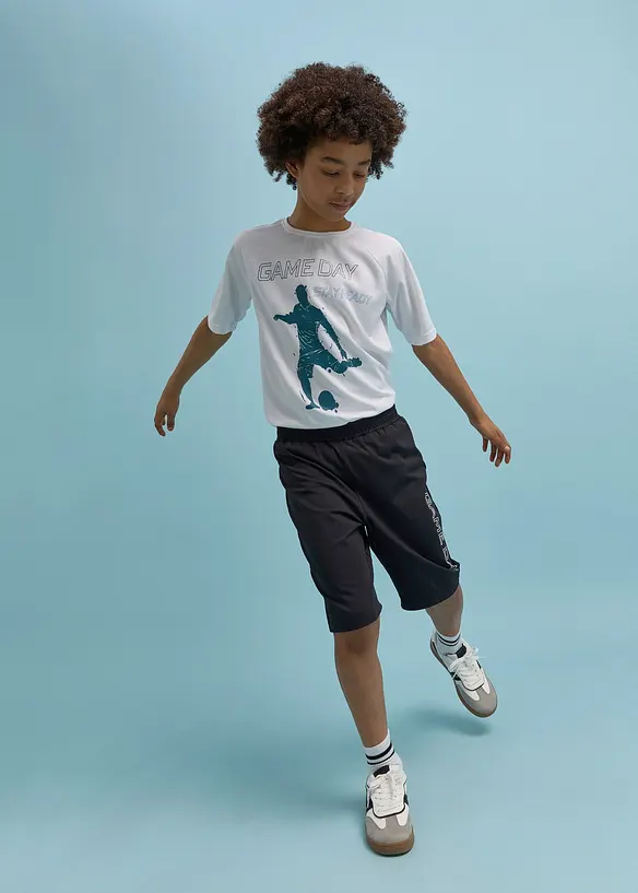 T-shirt et bermuda de sport (ens. 2 pces), s&eacute;chage rapide, bonprix