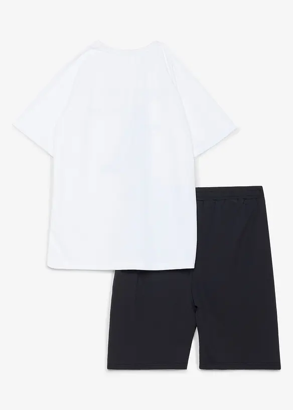 T-shirt et bermuda de sport (ens. 2 pces), s&eacute;chage rapide, bonprix