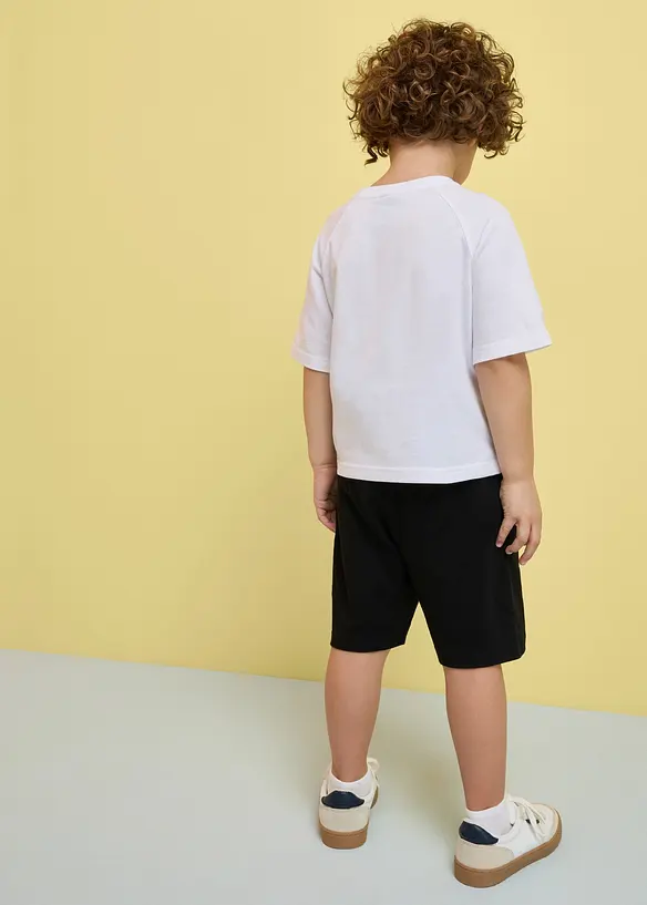 T-shirt et short en jersey 100% coton doux (ens. 2&nbsp;pces), bonprix